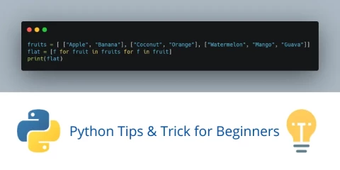 Python tips and tricks for beginners